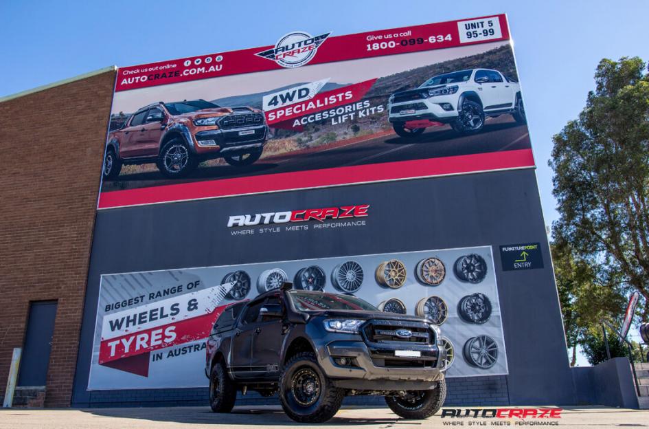 FORD RANGER D LOCKER BLACK